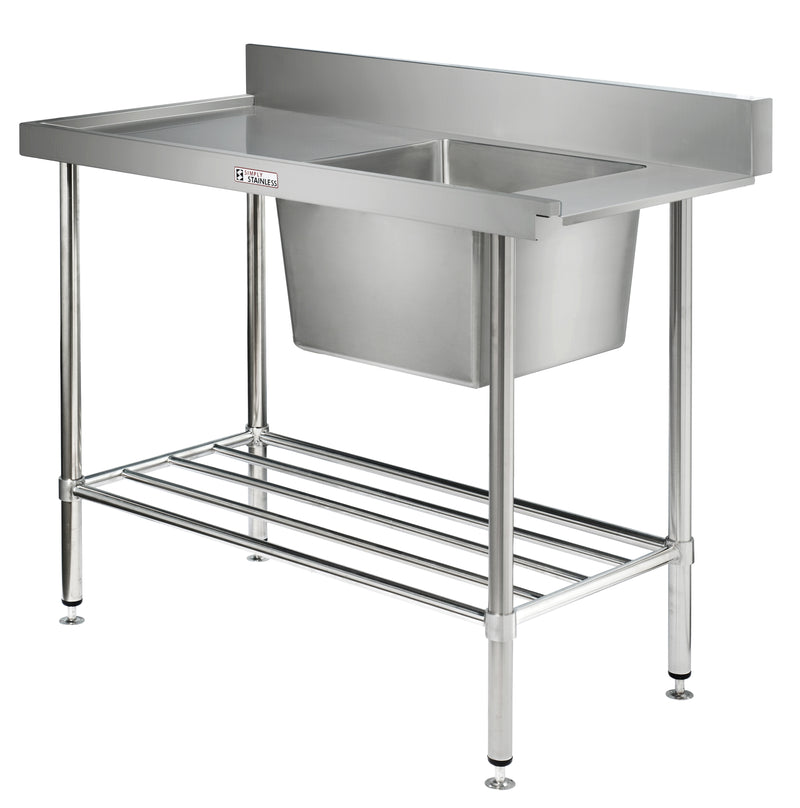 Simply Stainless SS08.7.R Dishwasher Inlet Bench