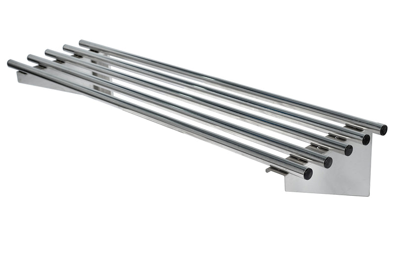 Simply Stainless SS11 Pipe Wall Shelf