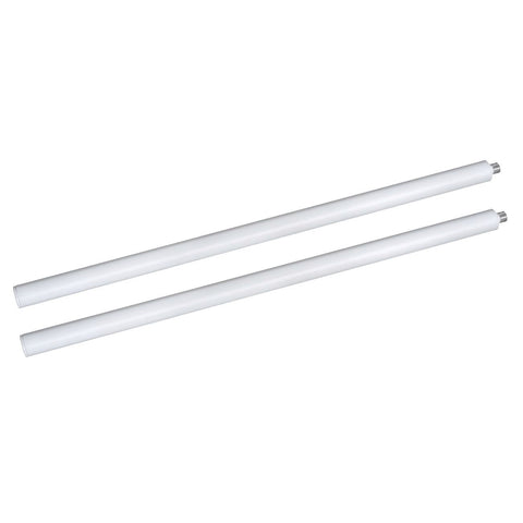 Heatstrip 2 x Extension Mount Poles 600mm - Off-White