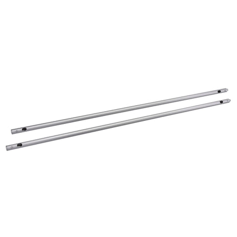 Heatstrip Extension Mount Pole Kit 1200mm - Pack of 2 - Silver