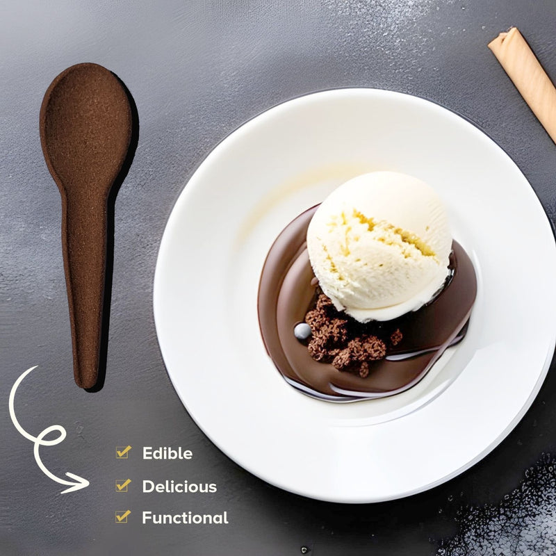 Edible Chocolate Spoon - Carton of 1000