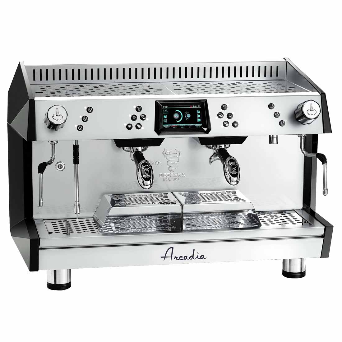 Bezzera Arcadia Professional Espresso Coffee Machine Ss 2 Group Pid With Display ARCADIA-G2DP