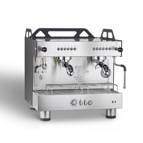 Bezzera Otto Black Compact 2 Group Espresso Machine BZOTTOCDE2IB1