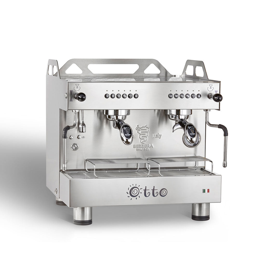 Bezzera Otto Silver Compact 2 Group Espresso Machine BZOTTOCDE2IS1