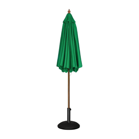 Bolero Round Outdoor Umbrella 2.5m Diameter Green