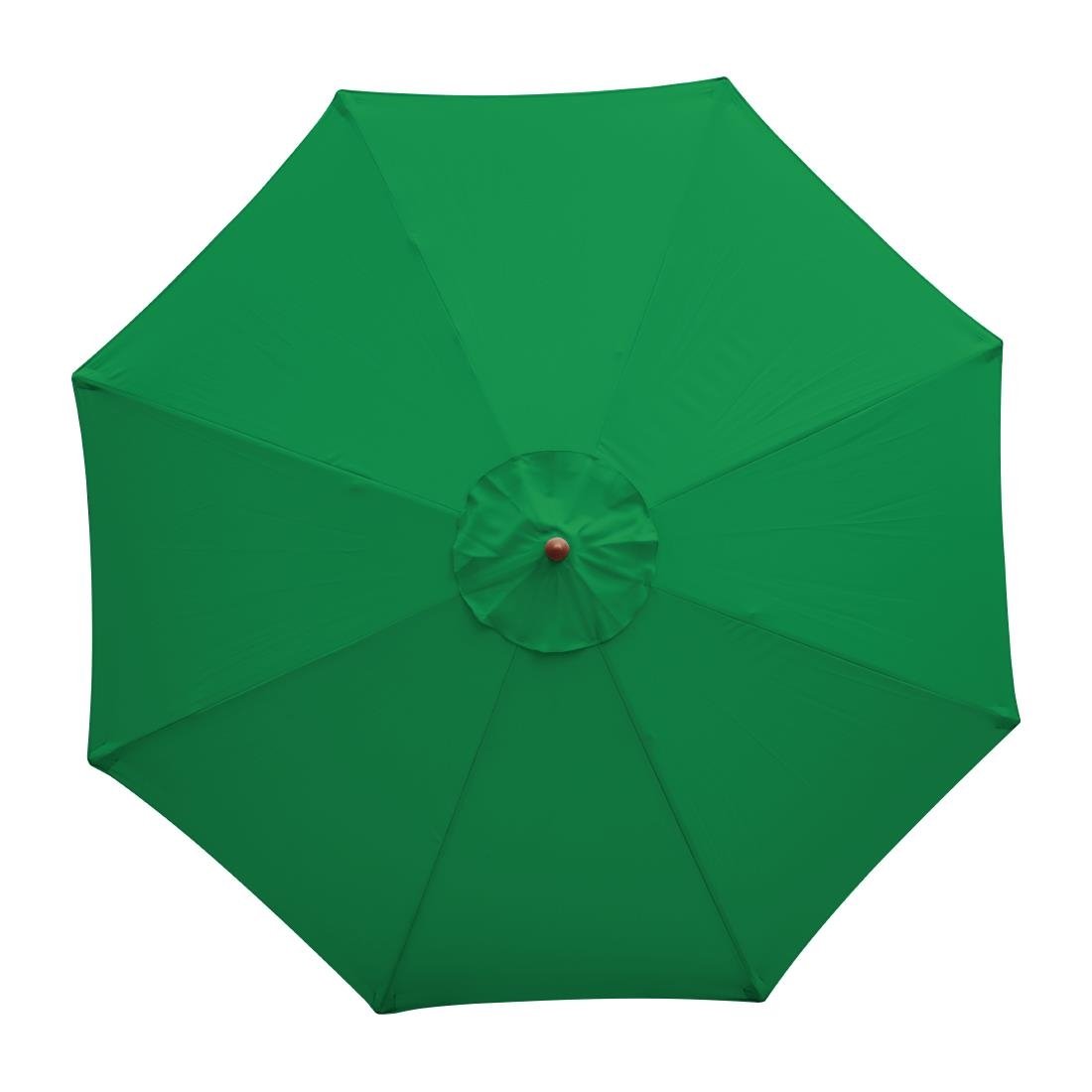 Bolero Round Outdoor Umbrella 2.5m Diameter Green