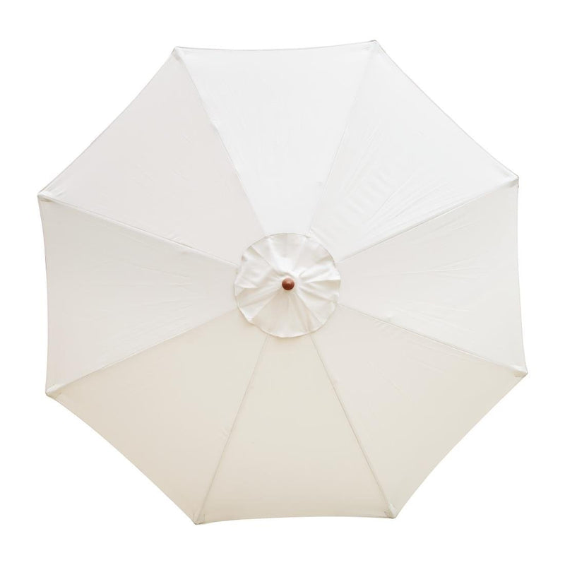 Bolero Round Outdoor Umbrella 2.5m Diameter Cream