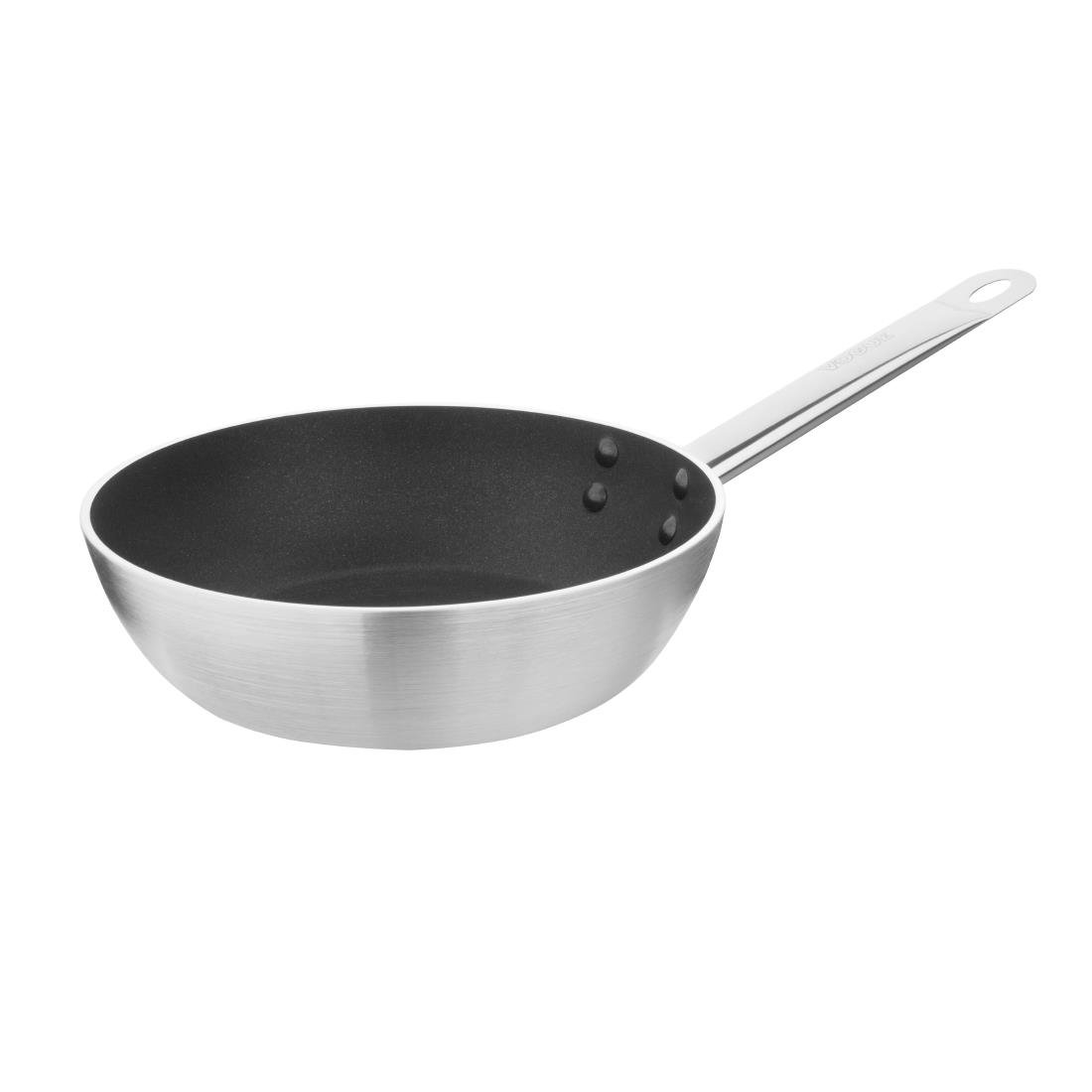 Vogue Non Stick Induction Flared Saute Pan 240mm - CB904