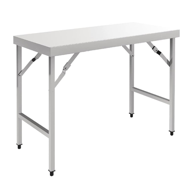 Vogue Stainless Steel Folding Table