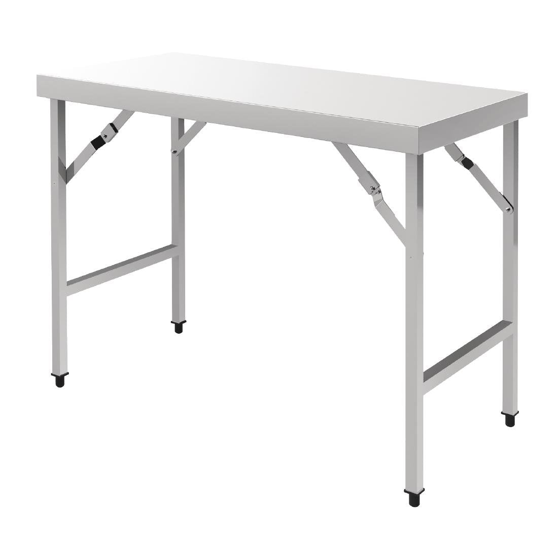 Vogue Stainless Steel Folding Table