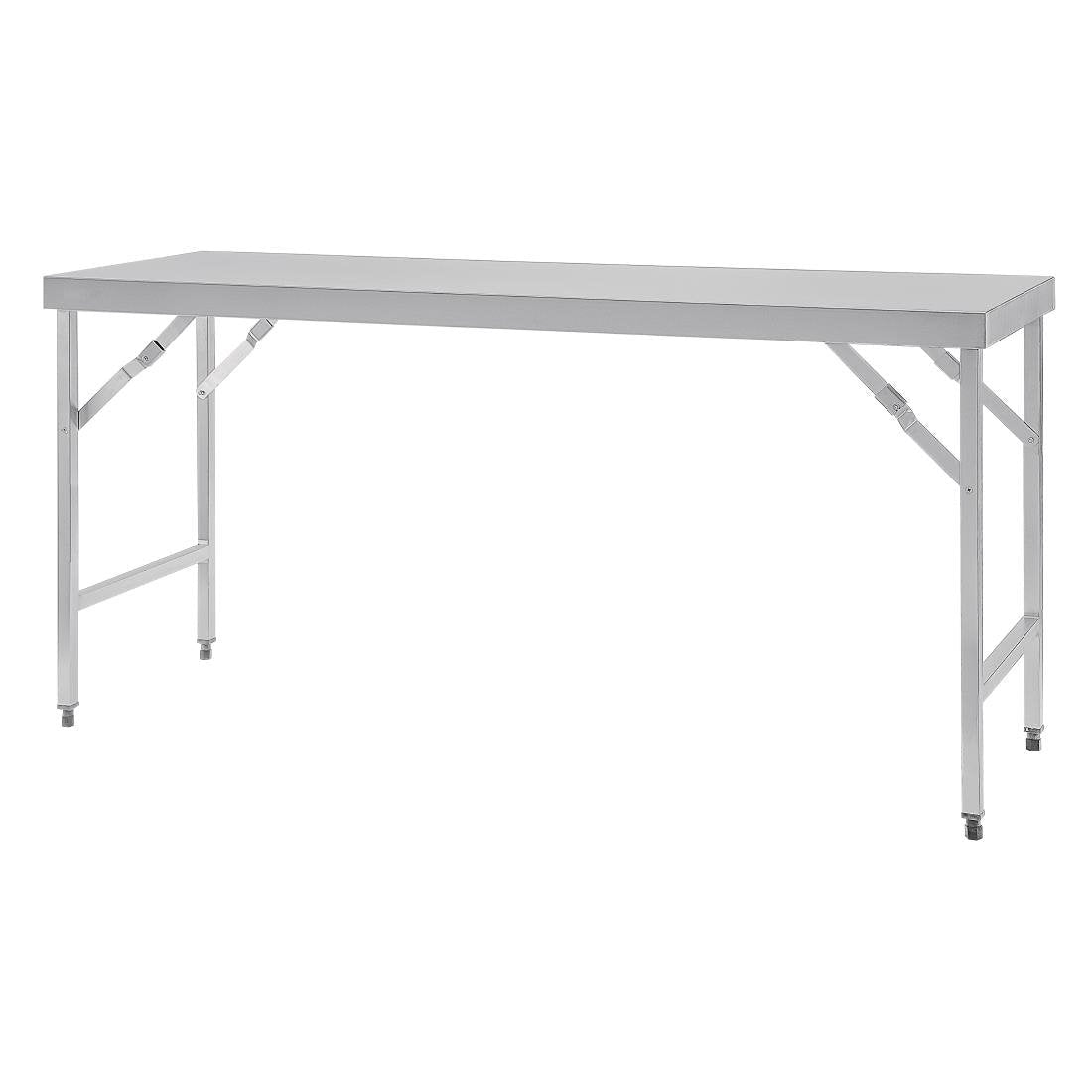 Vogue Stainless Steel Folding Table