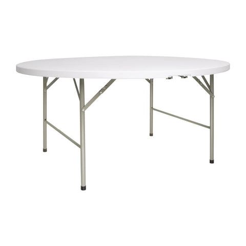 Bolero 5ft Diameter Round Centre Folding Table