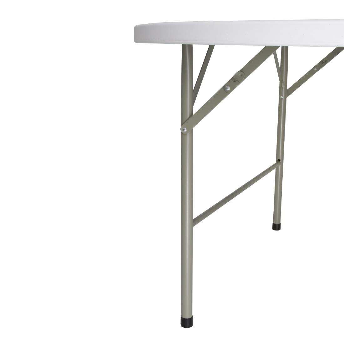 Bolero 5ft Diameter Round Centre Folding Table