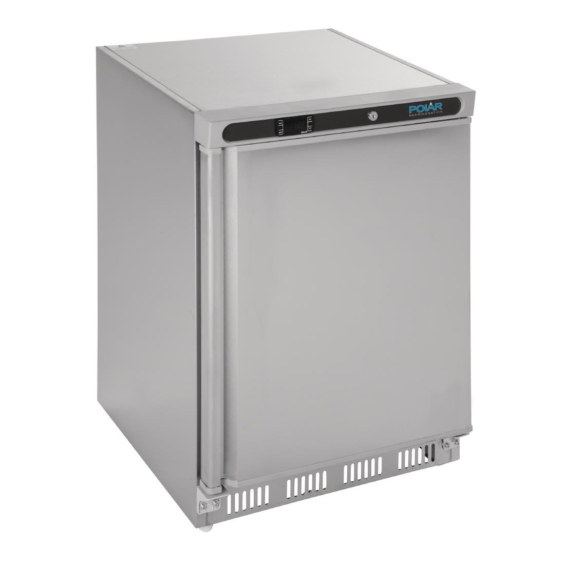 Polar C-Series Under Bench Fridge Stainless Steel 150Ltr