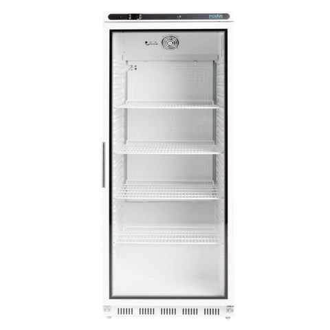 Polar C-Series Upright Display Fridge White 600Ltr