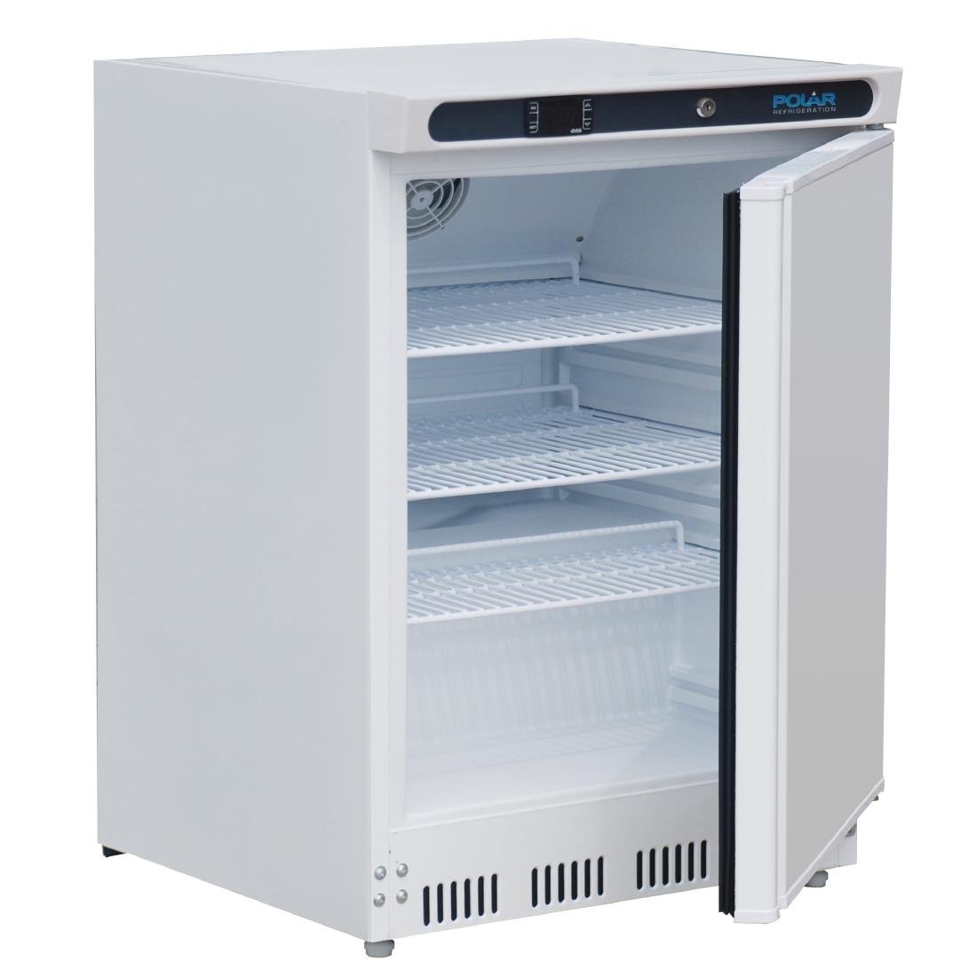 Polar C-Series Under Bench Fridge White 150Ltr