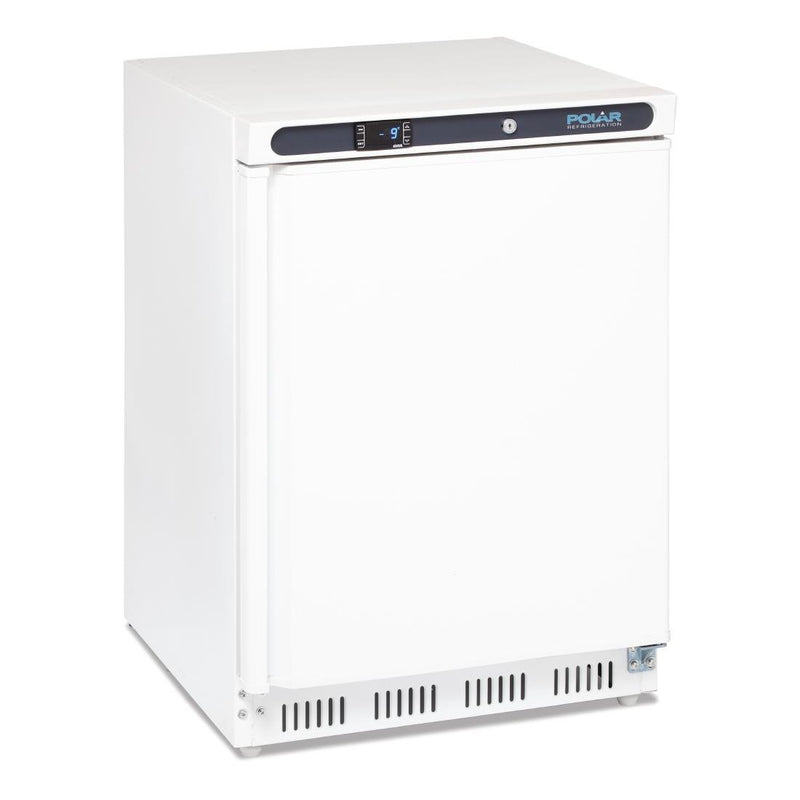 Polar C-Series Under Bench Freezer White 140Ltr