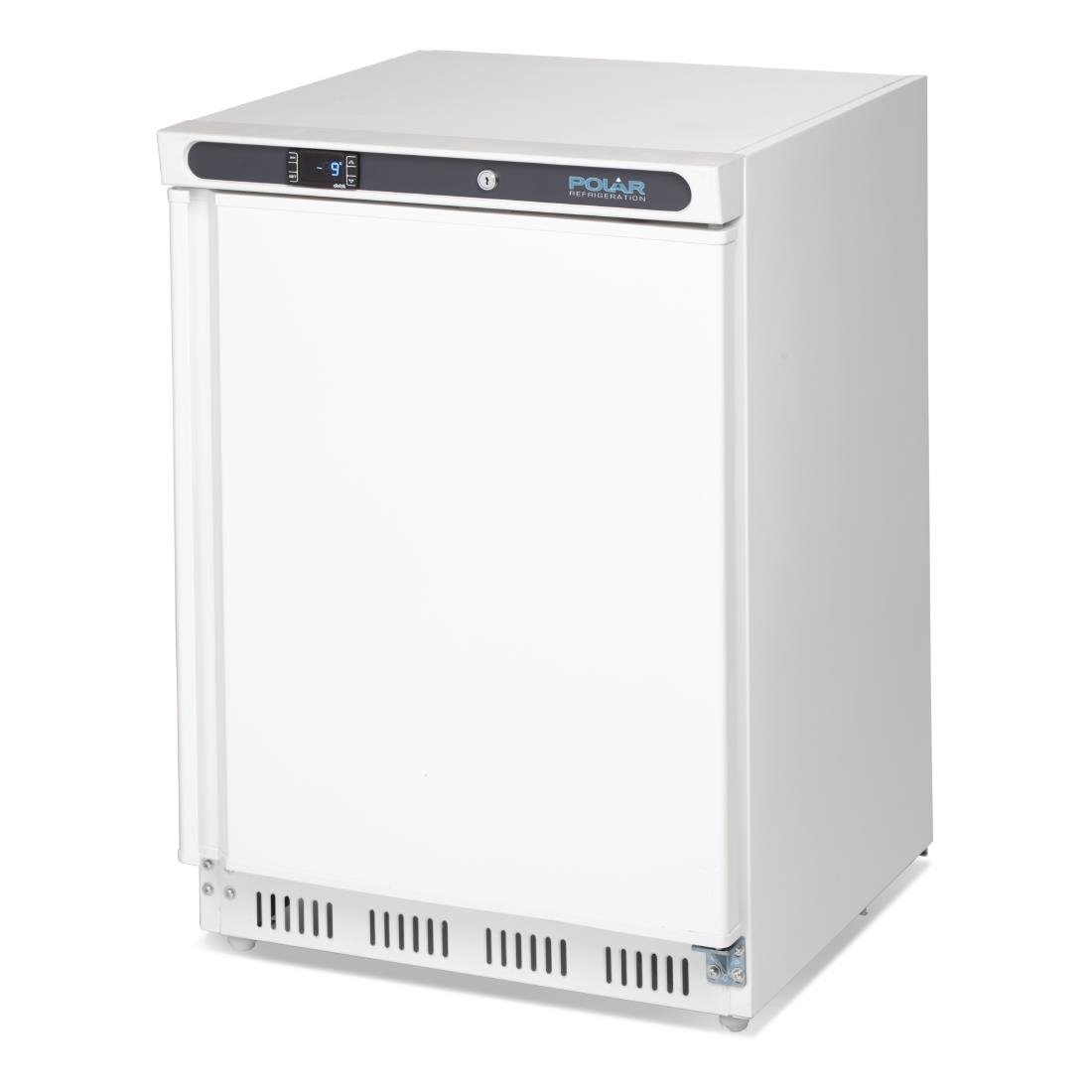 Polar C-Series Under Bench Freezer White 140Ltr