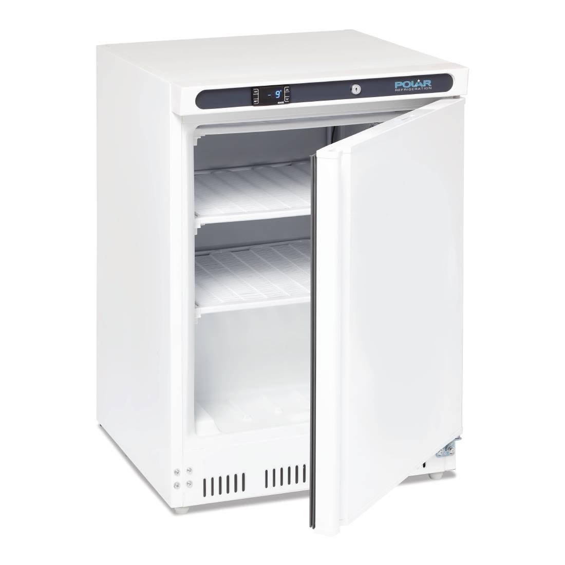 Polar C-Series Under Bench Freezer White 140Ltr