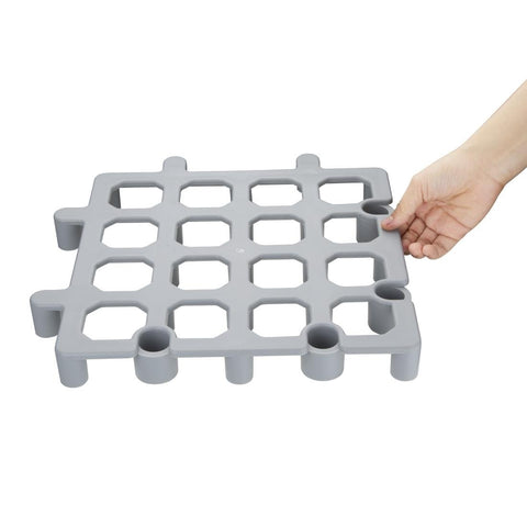 Vogue Plastic Dunnage Floor Rack