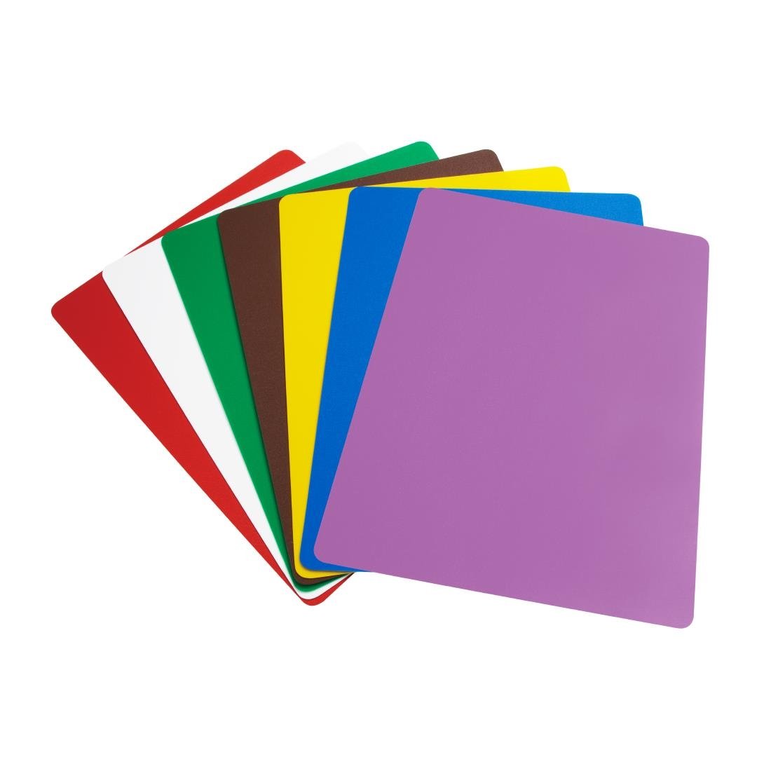 Hygiplas Set of 7 Chopping Mats - 300x450mm