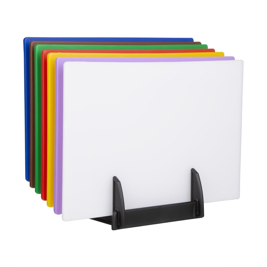 Hygiplas Plastic Chopping Board Rack - 7x1/2" 14mm slots