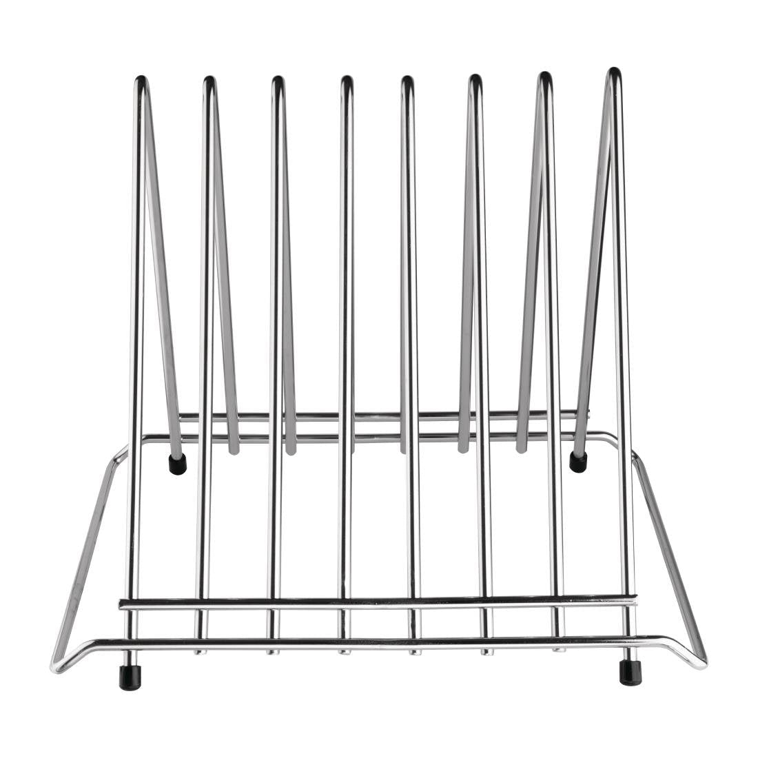 Hygiplas Heavy Duty Chopping Board Rack St/St - 7 Slots