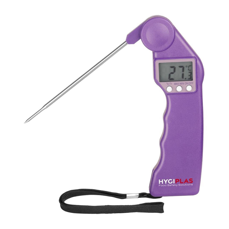 Hygiplas Easytemp Colour Coded Purple Probe Thermometer