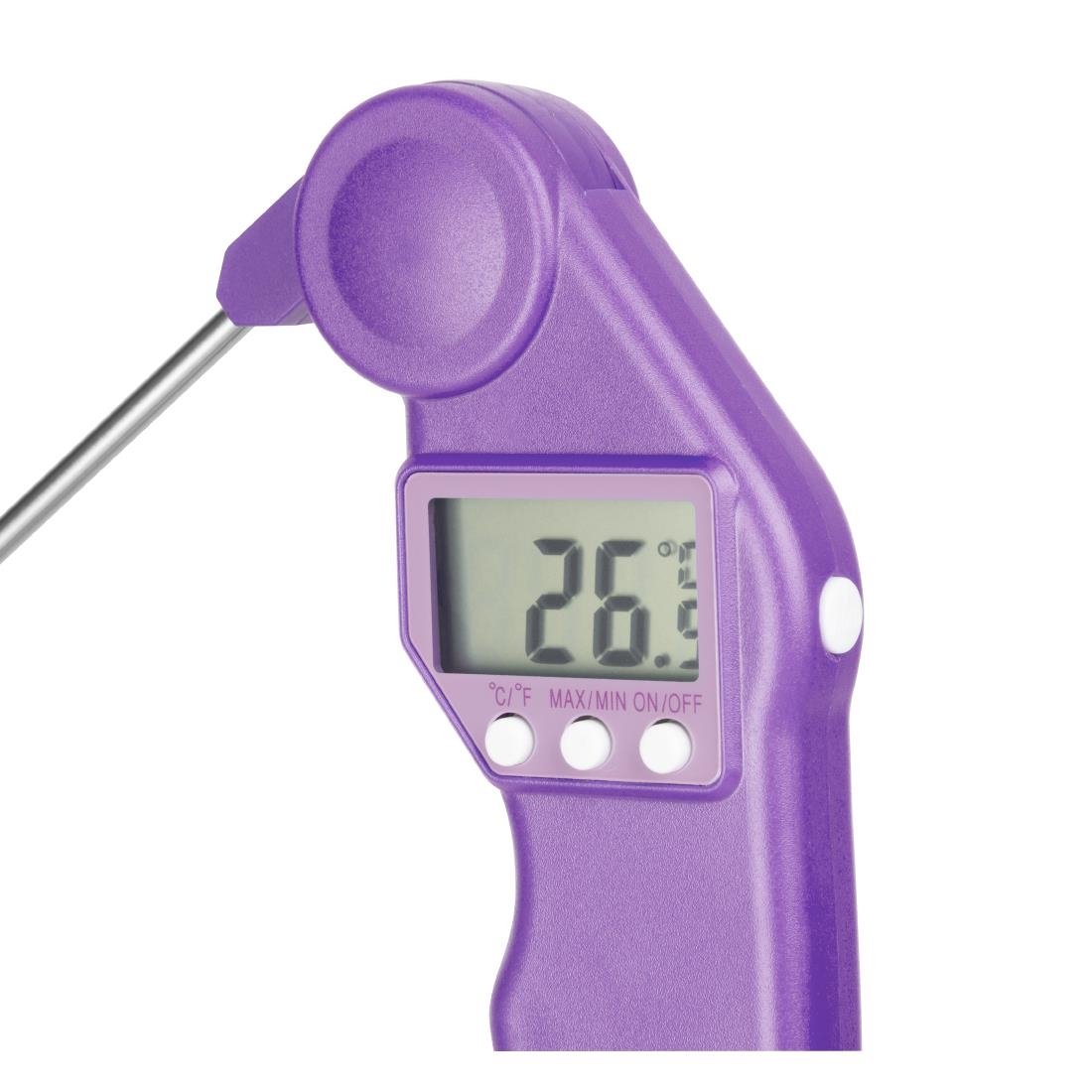 Hygiplas Easytemp Colour Coded Purple Probe Thermometer