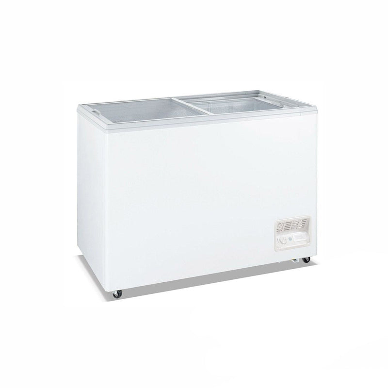 Thermaster Heavy Duty Chest Freezer With Glass Sliding Lids WD-400F
