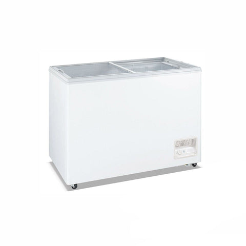 Thermaster Heavy Duty Chest Freezer With Glass Sliding Lids WD-400F