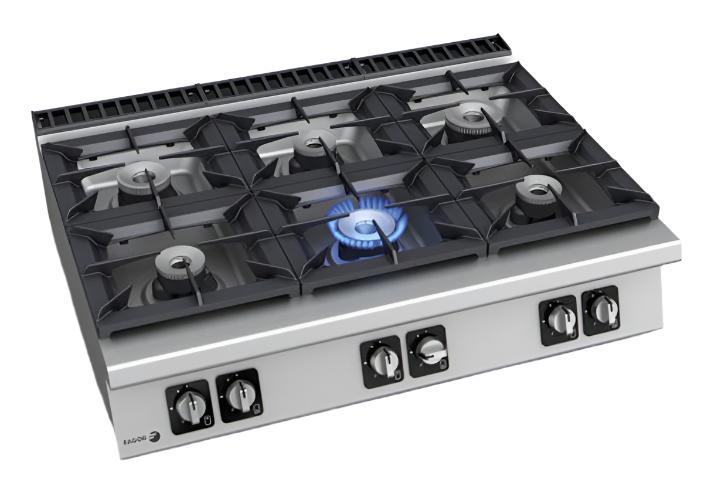 Fagor Kore 900 Series Gas 6 Burner C-G960H