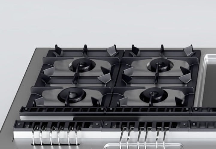 Fagor Kore 700 Series 6 Burner Gas Range With Gas Oven C-G761H