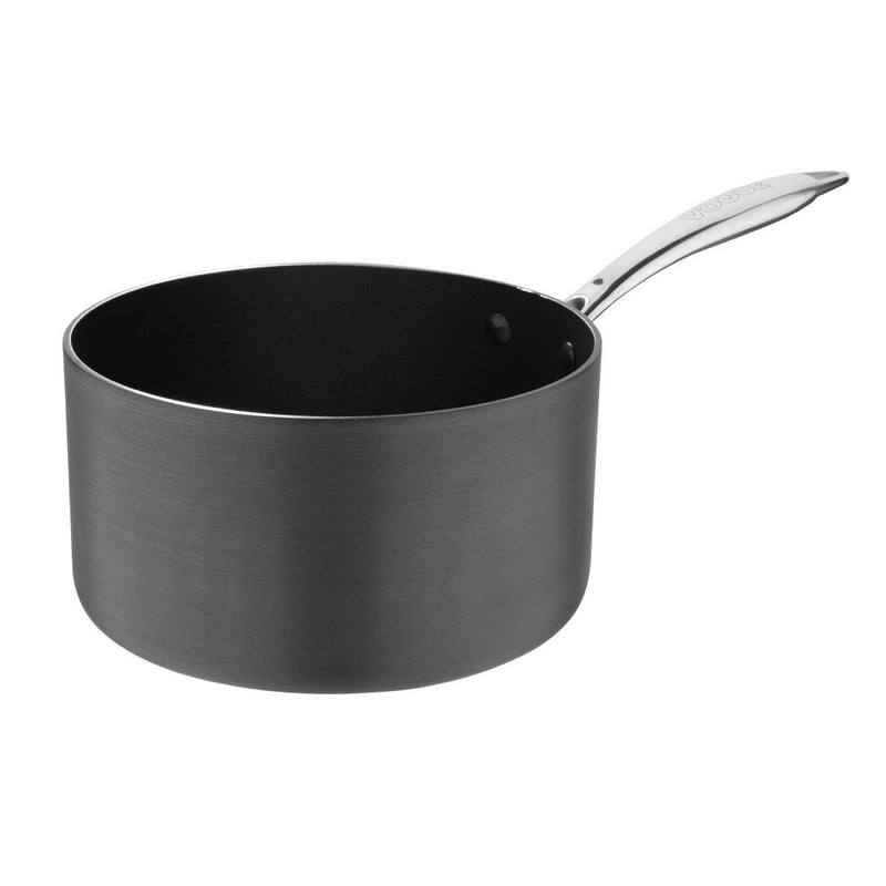 Vogue Anodised Aluminium Non Stick Sauce Pan 200mm