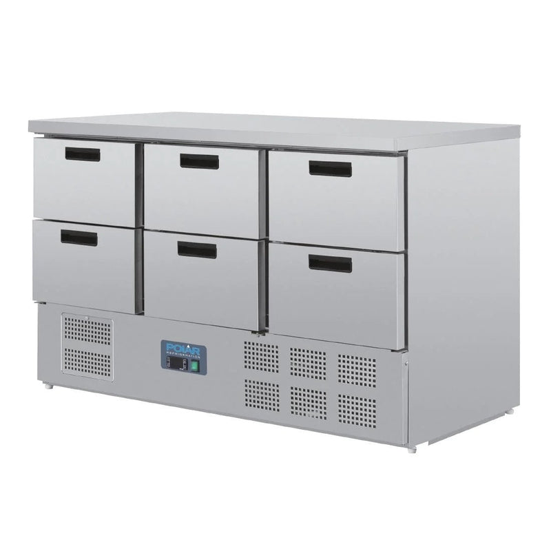 Polar G-Series Six Drawer Counter Fridge