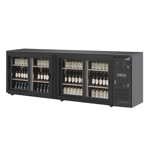 Polar U-Series Back Bar Display Cooler Four Door