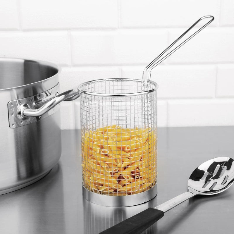 Vogue Stainless Steel Spaghetti Basket 120mm