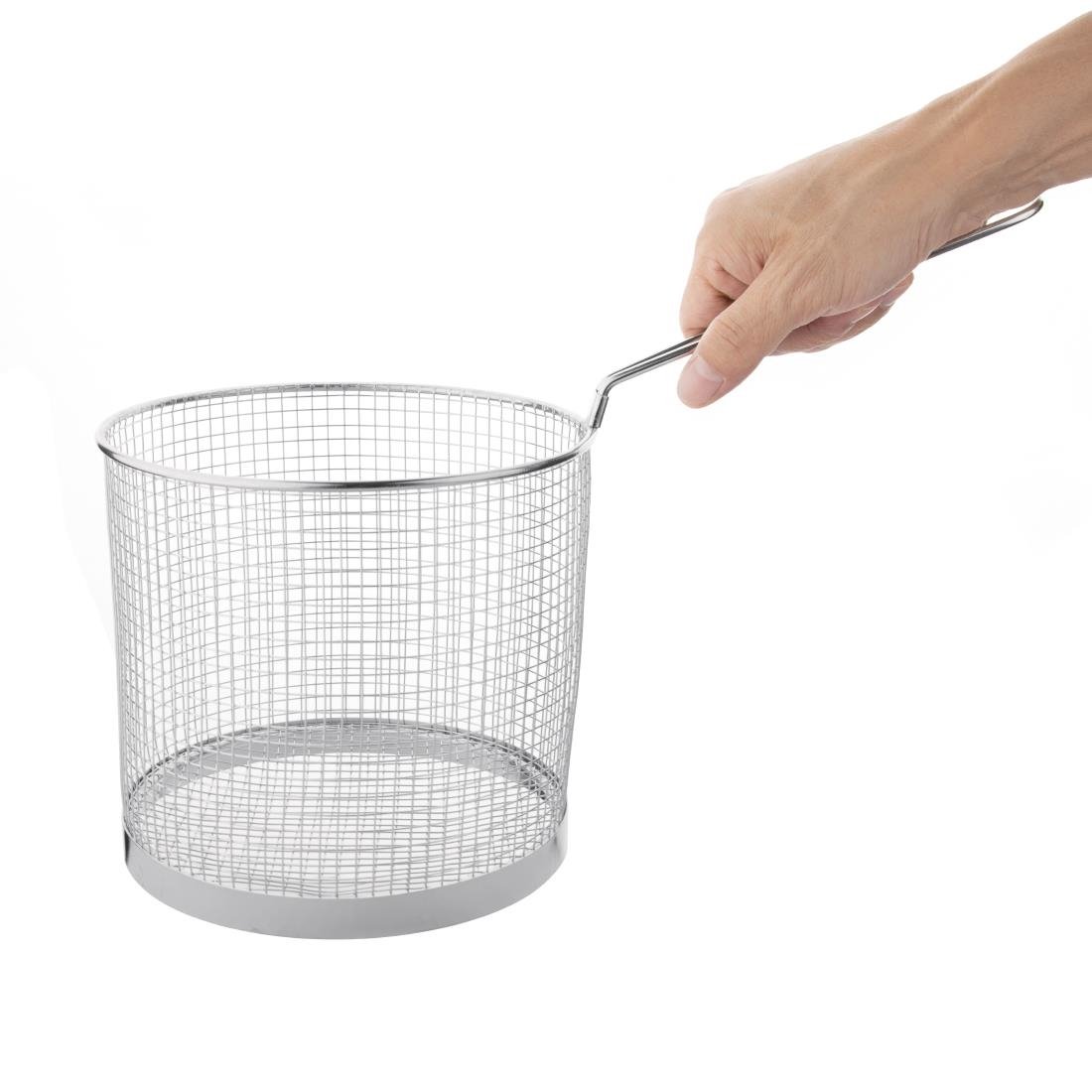 Vogue Stainless Steel Spaghetti Basket 180mm - CS735