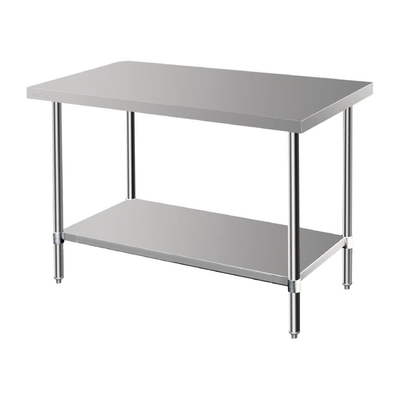 Vogue Premium Stainless Steel Prep Table 900mm