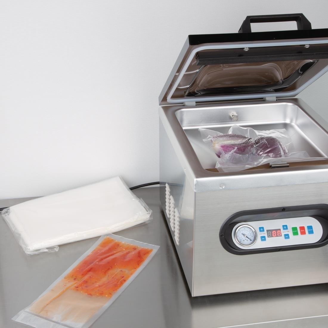 Vogue Dual Texture Vacuum Sealer Bags 350mm