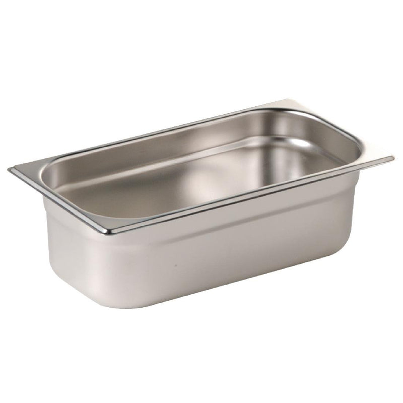 Vogue Stainless Steel 1/3 Gastronorm Tray 150mm