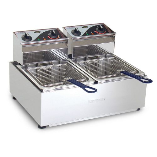 Roband Double Pan Fryer 2 x 8lt