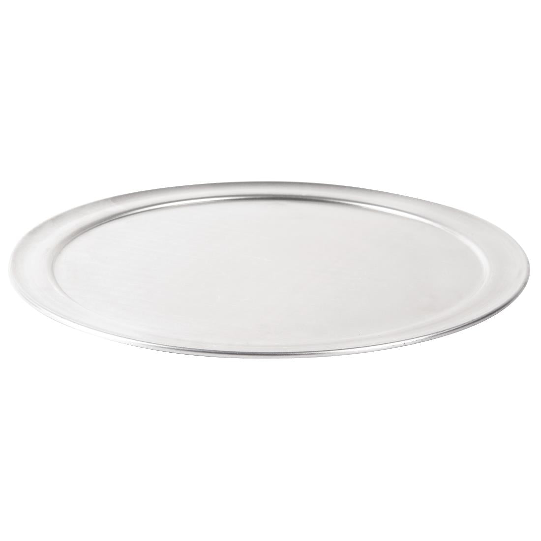 Vogue Aluminium Pizza Tray Wide Rim 355mm