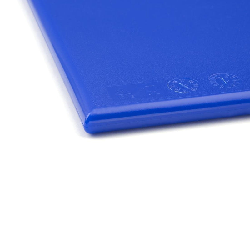 Hygiplas Antibacterial High Density Chopping Board Blue - 455x305x12mm