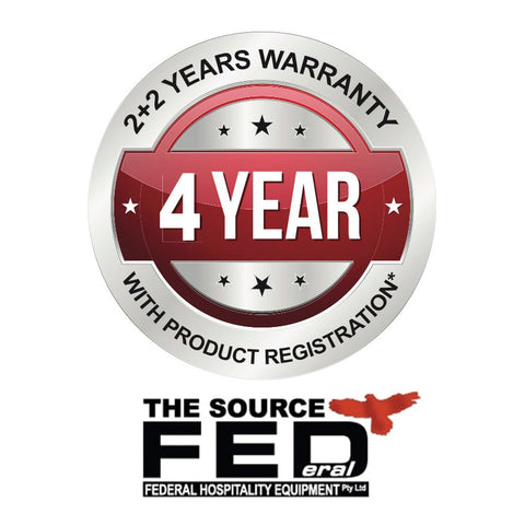 Thermaster Optional Splashback Top- FE4100-WBB