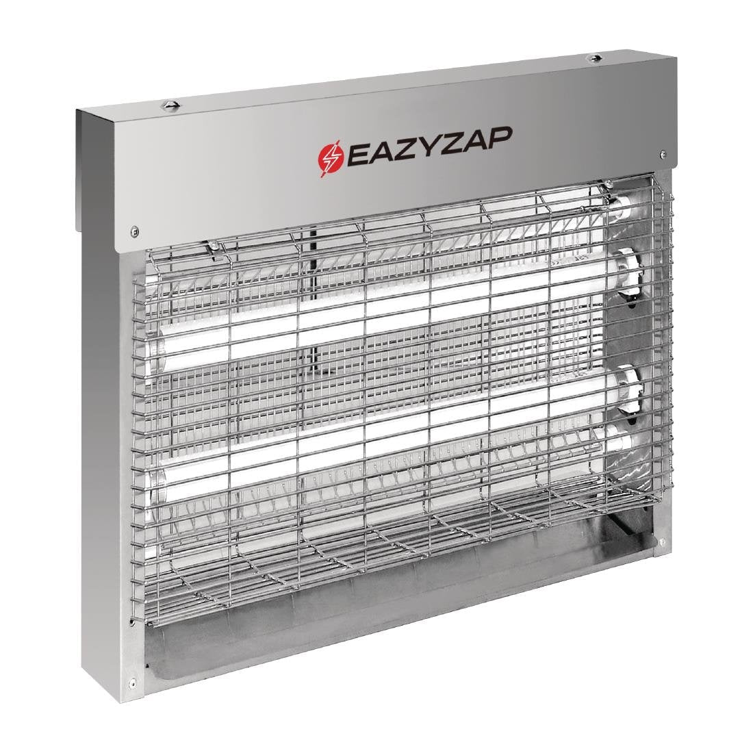 Eazyzap Brushed Stainless Steel bug zapper - 8W