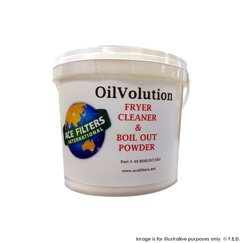 F.E.D Fryer Cleaner And Boil Out Powder AS-BOILOUT5KG