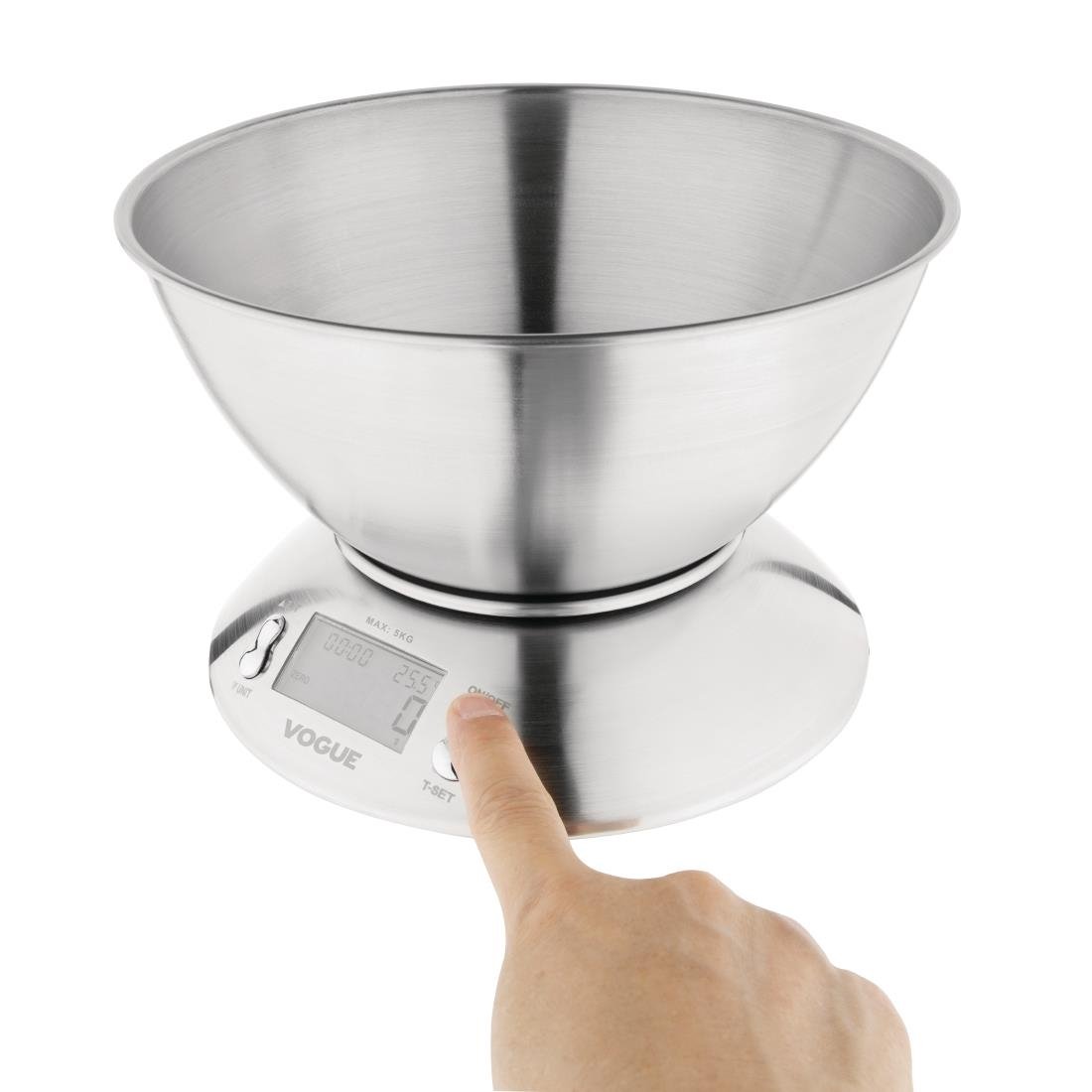 Vogue Bowl Digital Scale 5kg