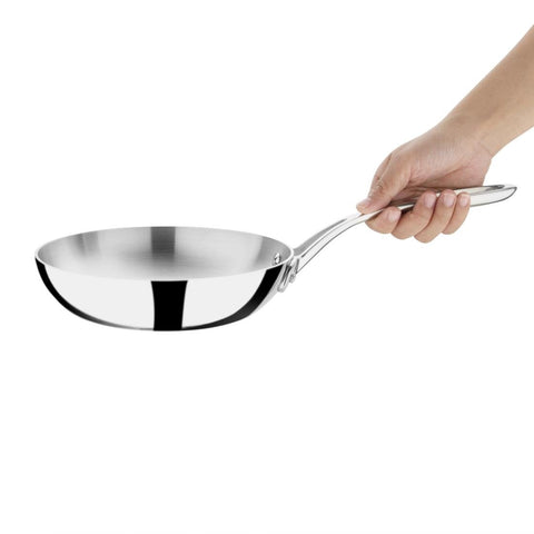 Vogue Tri-wall Fry Pan St/St - 200mm - FS668