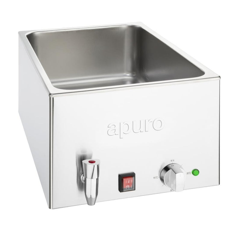 Apuro Bain-Marie with Tap without Pans